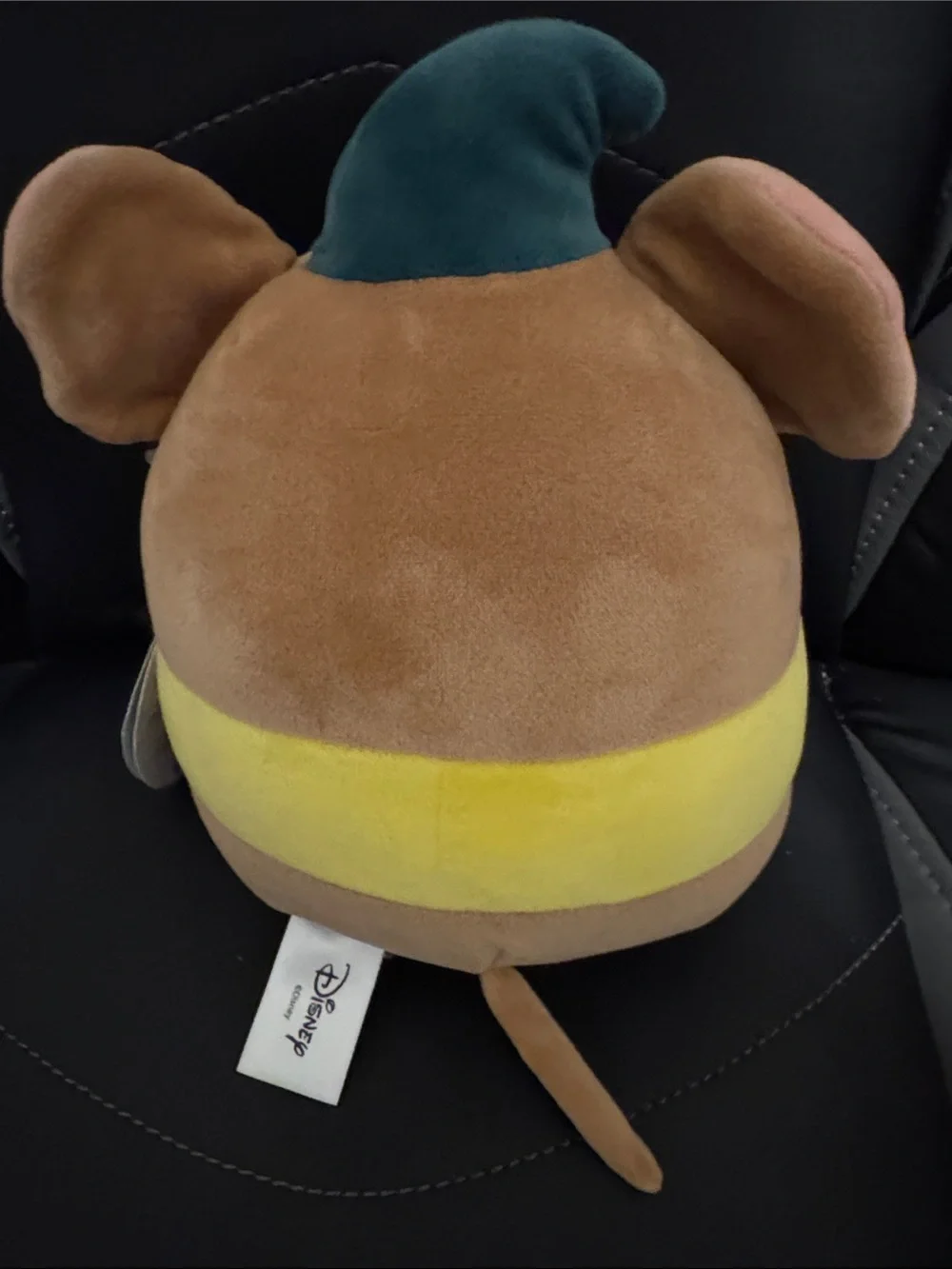 6.5” Disney Plush Mouse Toy - Brown, Yellow & Teal Hat